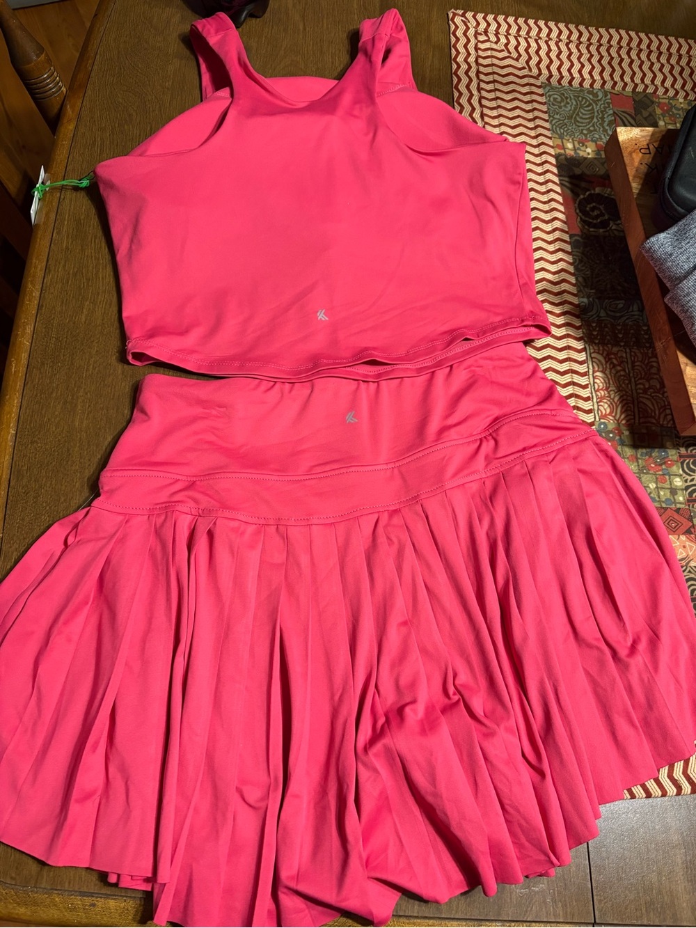 Kyodan Pink Athletic Tennis/athletic Skirt - Picture 9 of 16